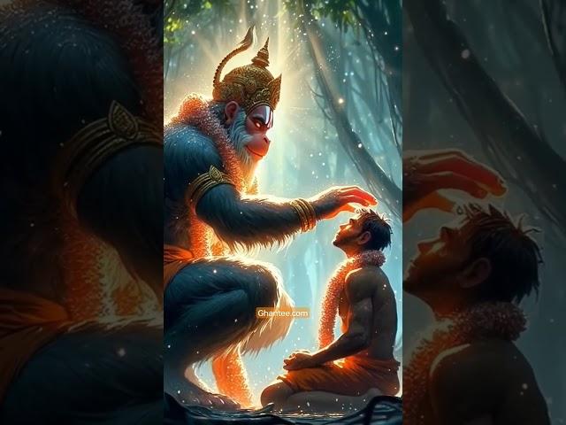 rudra roop tum rakhdo mere sar pe apna hath Prabhu | devotional lord hanuman #status #short #video