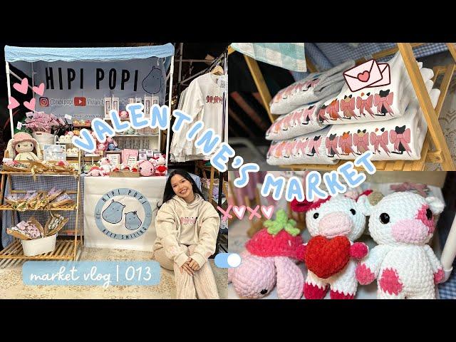 Crochet Market Vlog | I sold 70+ items in 3 days  first market of 2024