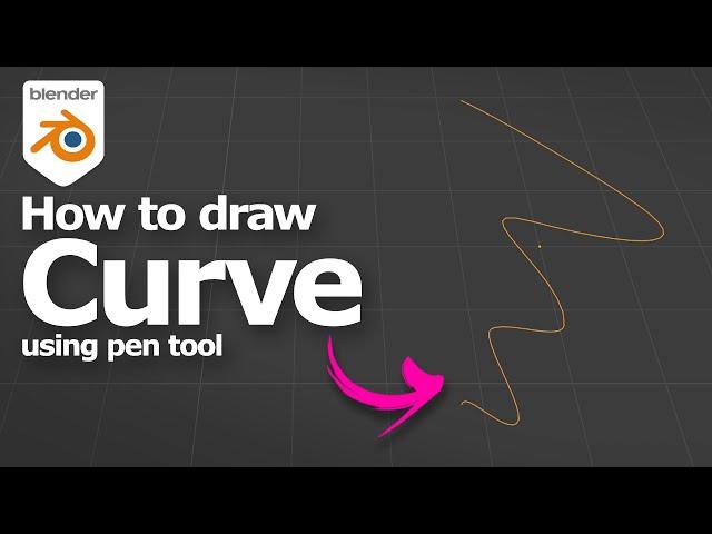 How to Draw a Curve in Blender | Step-by-Step Tutorial