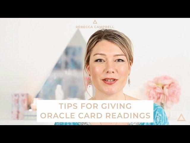 Tips for Giving Oracle Card Readings