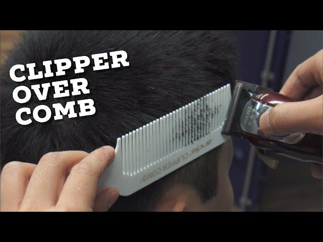 Barbering Techniques || CLIPPER OVER COMB TECHNIQUE