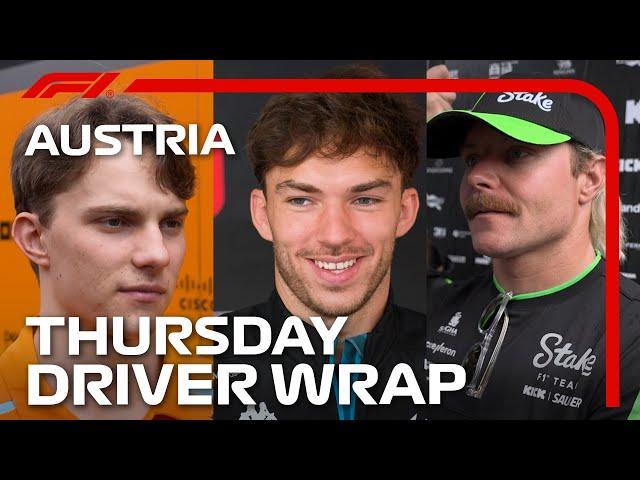 Drivers Chat Ahead of Spielberg Blockbuster | 2024 Austrian Grand Prix