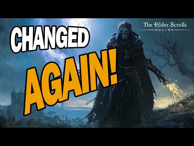 ESO - MORE Changes to the NECROMANCER CLASS!