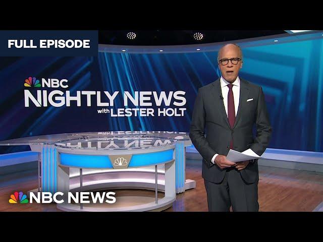 Nightly News Full Broadcast - Nov. 22