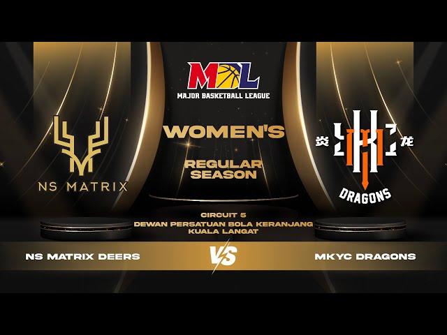 [ENG] MBL Regular Season 2024 | G8 |  NS Matrix Deers vs MKYC Dragons