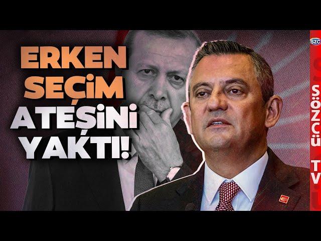 'Gelecek Hafta İstiyorum' Özgür Özel Erken Seçim Ateşini Yaktı! Gözler Erdoğan'da