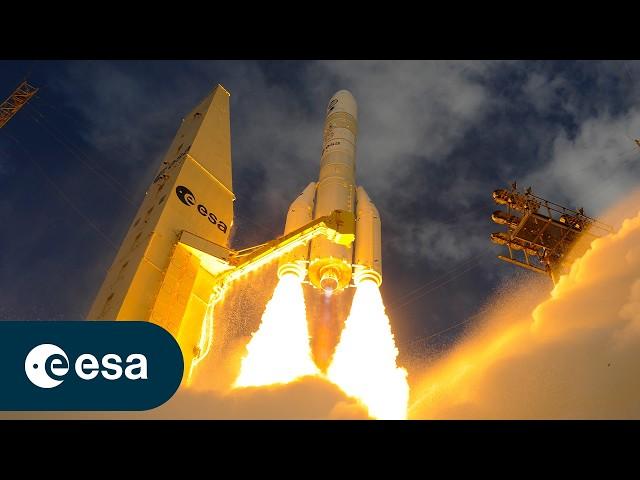 Ariane 6 first liftoff