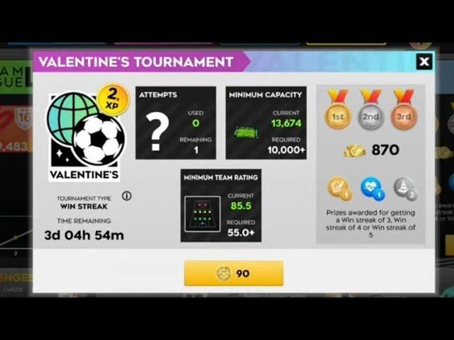 DLS 25 |️  PLAYING WITH WITH A SUBSCRIBER | VALENTINE'S TOURNAMENT CHAMPION| LOVE IS IN THE AIR