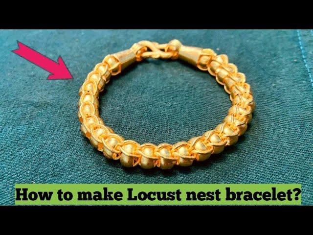 How to make gold bracelet || 24k gold bracelet is made