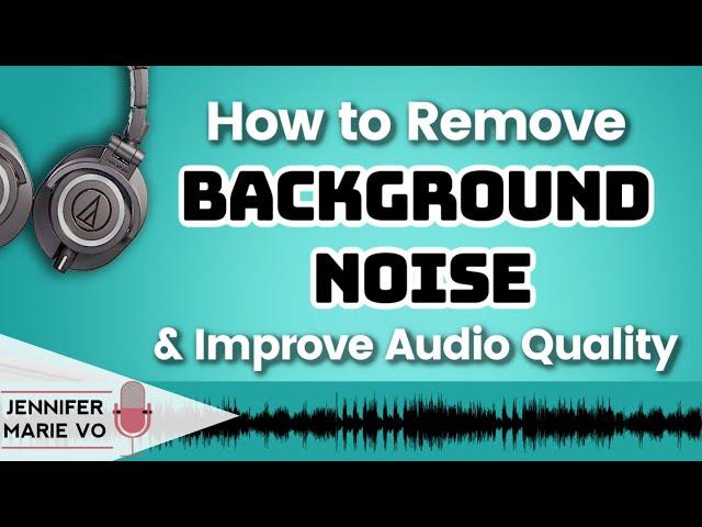 How To Remove Background Noise in Audacity Audio for FREE, Increase Volume, and Change Speed!