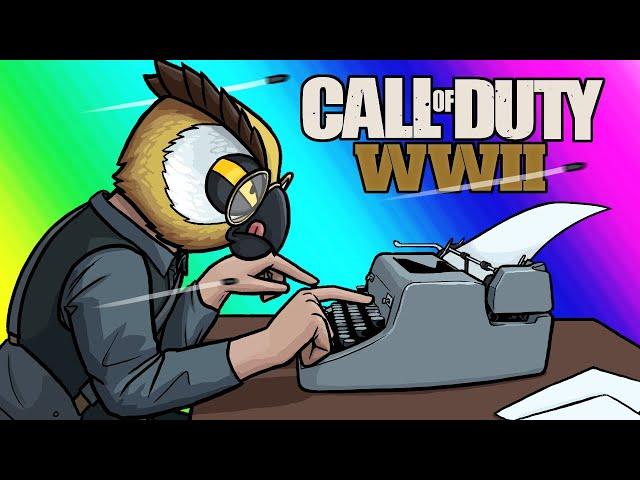 Call of Duty WW2 Funny Moments - Type the Essay Faster!!