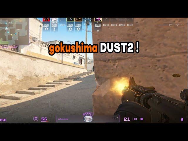 gokushima DOMINATES FACEIT DUST2(CS2)