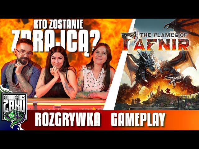 Flames of Fafnir - Rozgrywka KICKSTARTER - Gracze vs Smok Plujący Ogniem