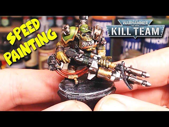 Slapchop Painting Technique for Warhammer 40k Miniatures FAST!!!