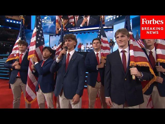 'We Stood Guard': UNC Fraternity Brothers Who Protected The American Flag Speak At The RNC