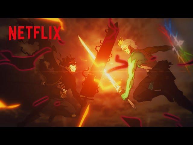 Black Clover: Sword of the Wizard King Exclusive Trailer | Netflix Anime