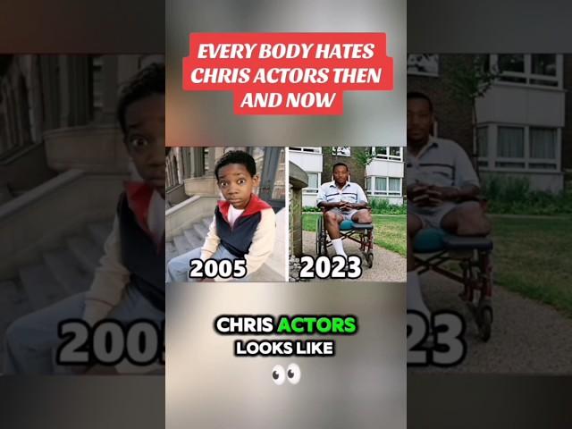 #ThrowbackTV#ThenVsNow#EverybodyHatesChris#TransformationTuesday#ClassicSitcomthen and now #shorts