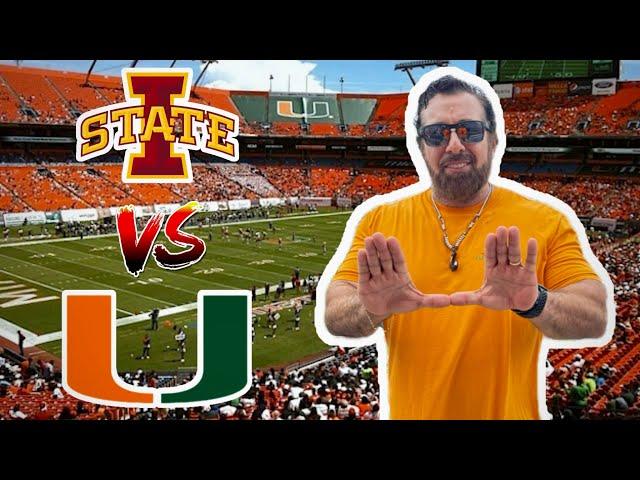 POP-TARTS BOWL: Miami Hurricanes Vs Iowa State Cyclones at Camping World Stadium Orlando Florida