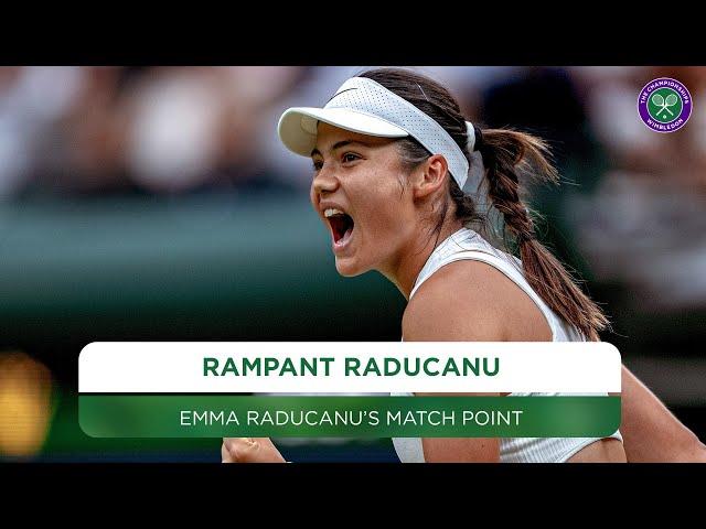 Emma Raducanu | Winning moment | Second round | Wimbledon 2024