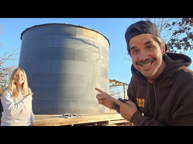 Live Chat! WE'RE so READY to MOVE the GRAIN BIN!