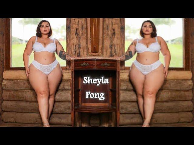 Sheyla Fong ~ Plus Size Curvy Glamour Queen ~ Bio #shorts