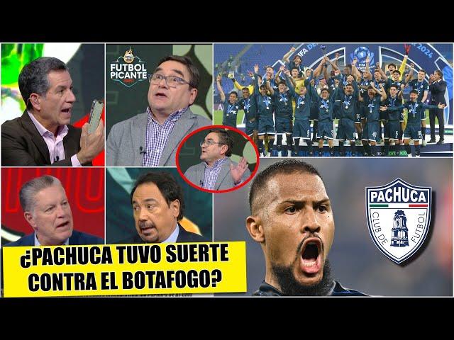 Pietrasanta explota contra TODOS: MENOSPRECIAN al PACHUCA tras golear al BOTAFOGO | Futbol Picante