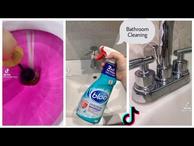 [ASMR] 10 minute Satisfying Bathroom Cleaning / TikTok compilation # 7 