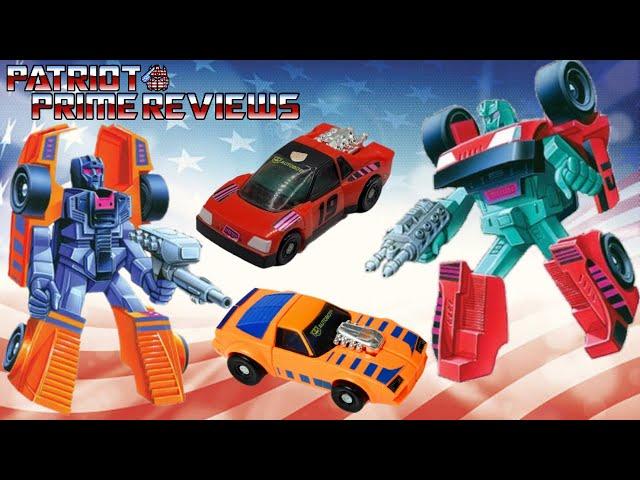 Patriot Prime Reviews 1994 Transformers G2 Axelerators Rapido & Windbreaker