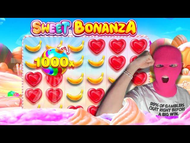 WORLD RECORD TUMBLE ON SWEET BONANZA SLOT?! ($125,000)