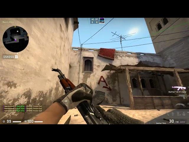 [Mirage, 128-tick] Full Fake A Execute from B Aps