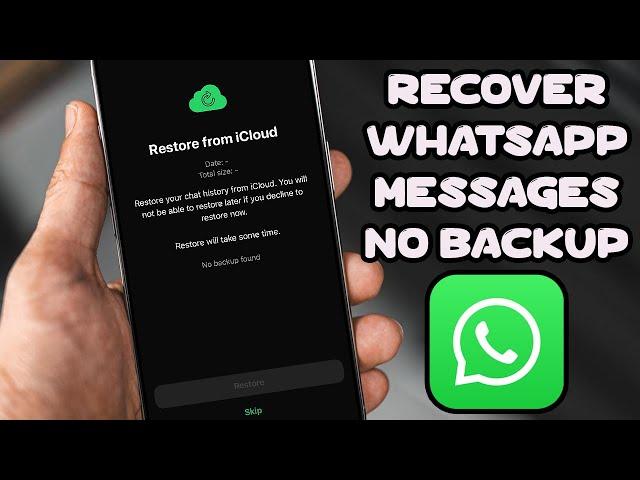 How to Recover WhatsApp Messages Without Backup – Easy Guide!