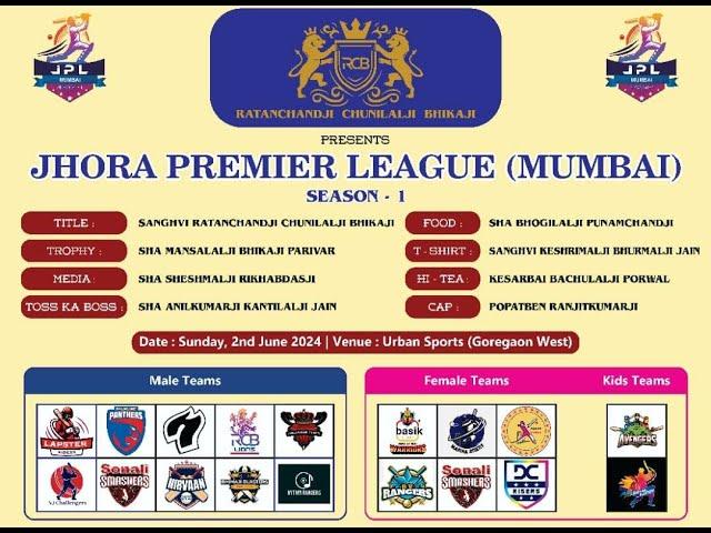 Jhora Premier Leaguge Mumbai Season 1 - Turf 01