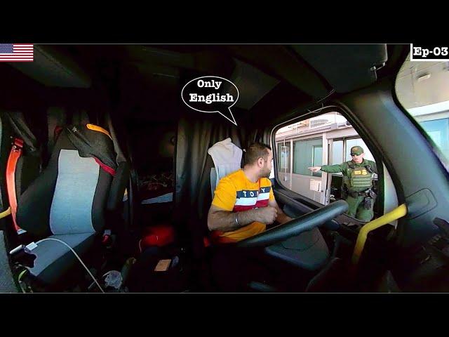 TEXAS Mei MEXICO Border Pe Khatrnaak Checking | USA Trucking