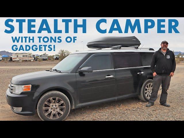 A STEALTHY and Unique SUV Camping Setup! (How to Live in an SUV)