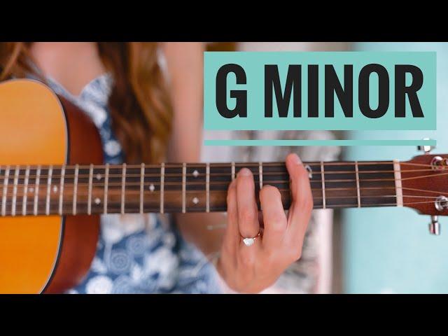 G minor (Gm) Chord - 3 ways! | Beginner Guitar Lesson