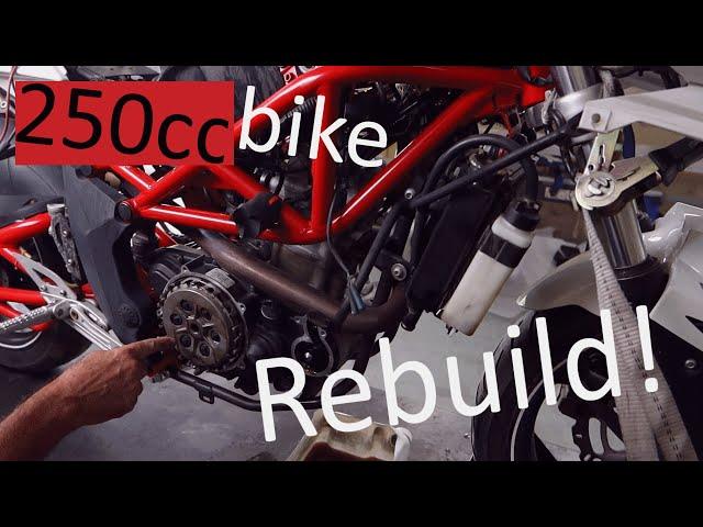 250cc Street bike rebuild [Megelli 250r] - part 1