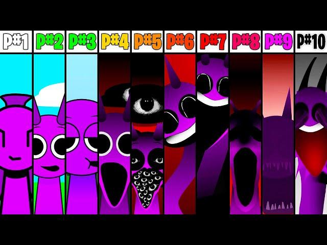 New Mix Of All Monster Voices From Incredibox Sprunki - All Phases 1-10