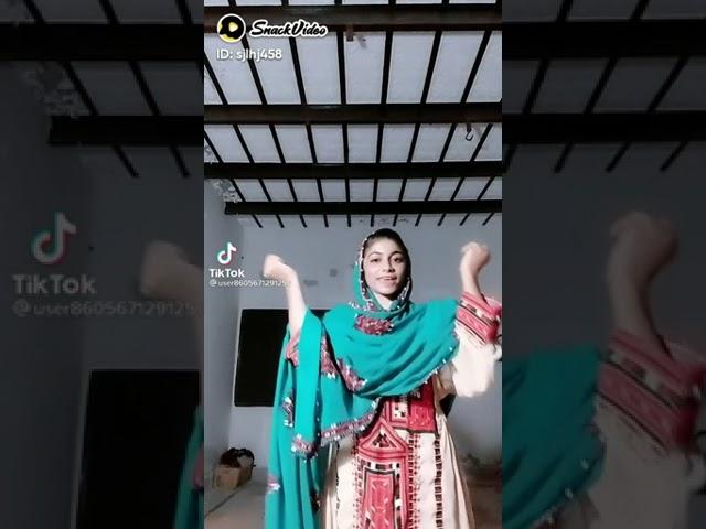 Balochistan girl short video