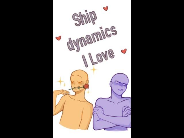 My favorite anime ship dynamics ! Which is your favorite? #ships #fanfiction #art