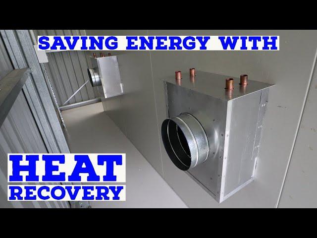 Building Heat Recovery for my Mushroom Farm Ventilation System