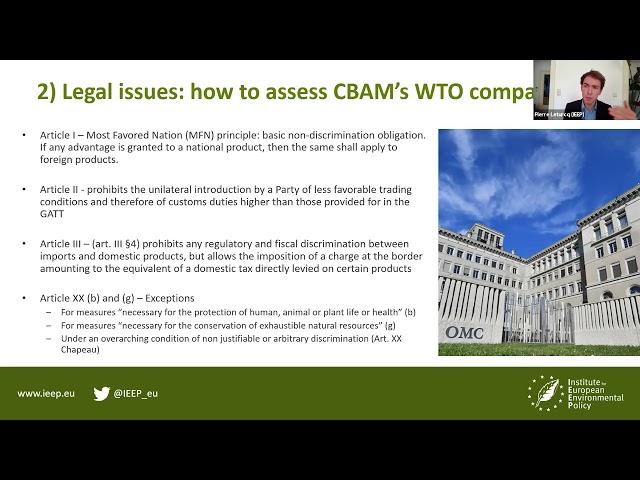 CBAM, Border Carbon and EU Green Trade: CELS webinar