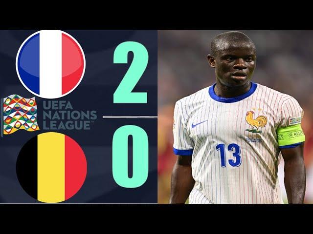 Frankrijk - België 2-0 Samenvatting - Highlights & Goals | Groepsfase UEFA Nations League 2024