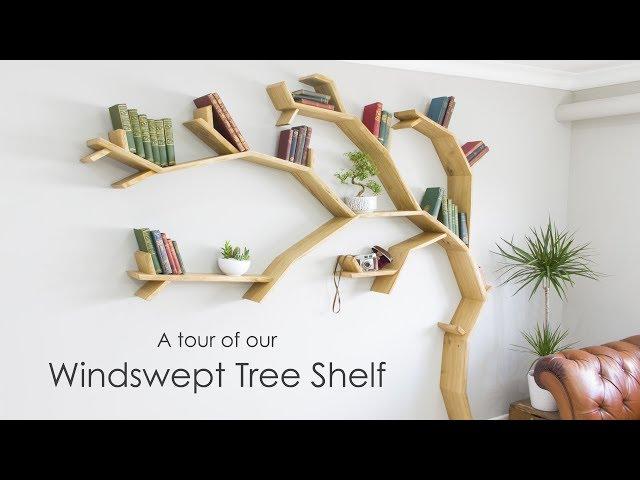 Tree Shelf Tour - A Quick Look Around our 2.1m Windswept Tree Shelf