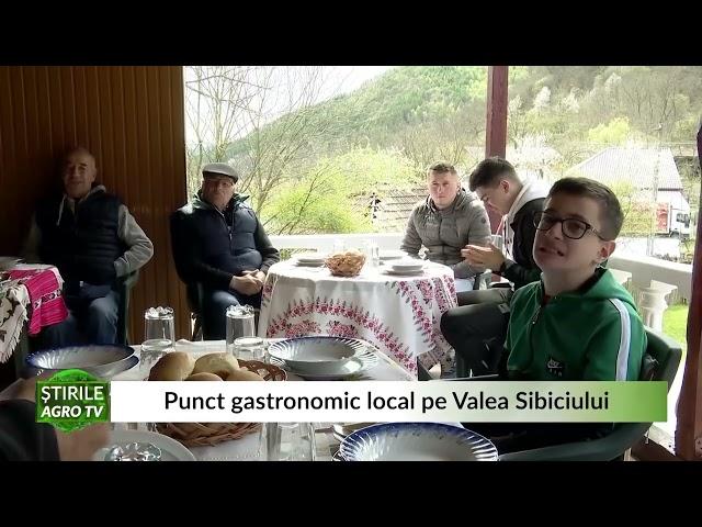 Punct gastronomic local pe Valea Sibiciului 10 05 2022