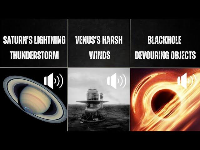 5 Scary SPACE Sounds You Must Hear! (USE EARPHONES)