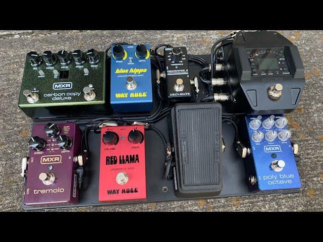 Mighty pedalboard on expanded Metro 16