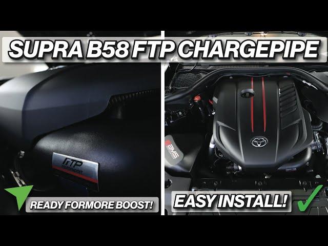 BMW SUPRA B58 CHARGEPIPE INSTALL!  FTP MOTORSPORTS.
