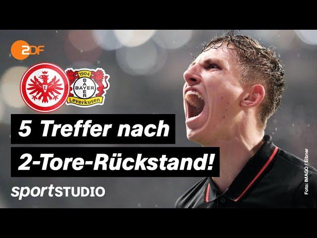 Eintracht Frankfurt – Bayer Leverkusen Highlights | Bundesliga, 15. Spieltag | sportstudio