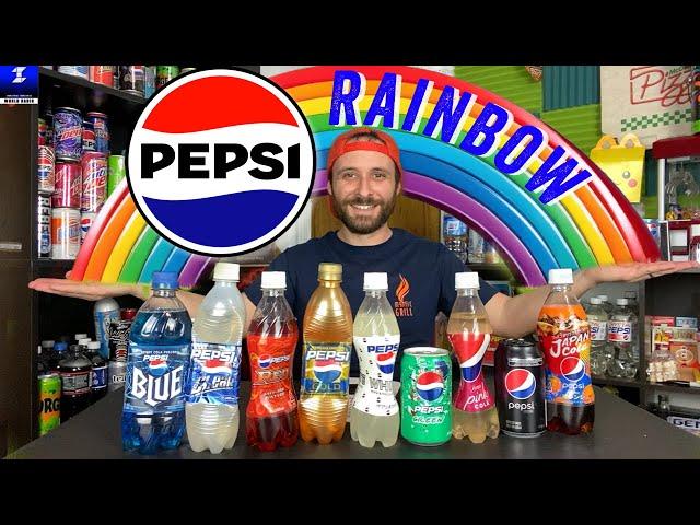 Pepsi Rainbow | History of Pepsi Colors