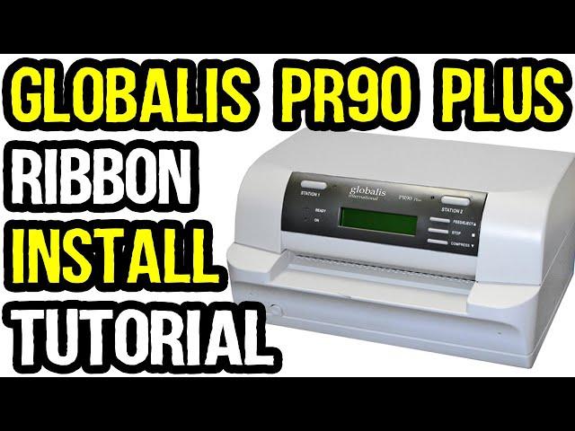 Passbook Printer Globalis PR90 Plus Ribbon Installation Tutorial
